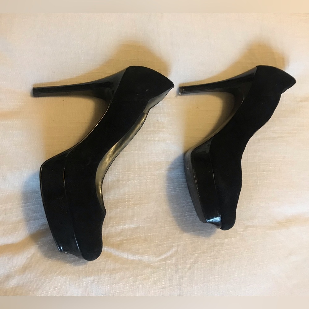 Guess black high heels